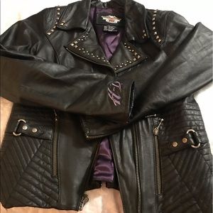 Ladies Harley Davidson Leather Jacket